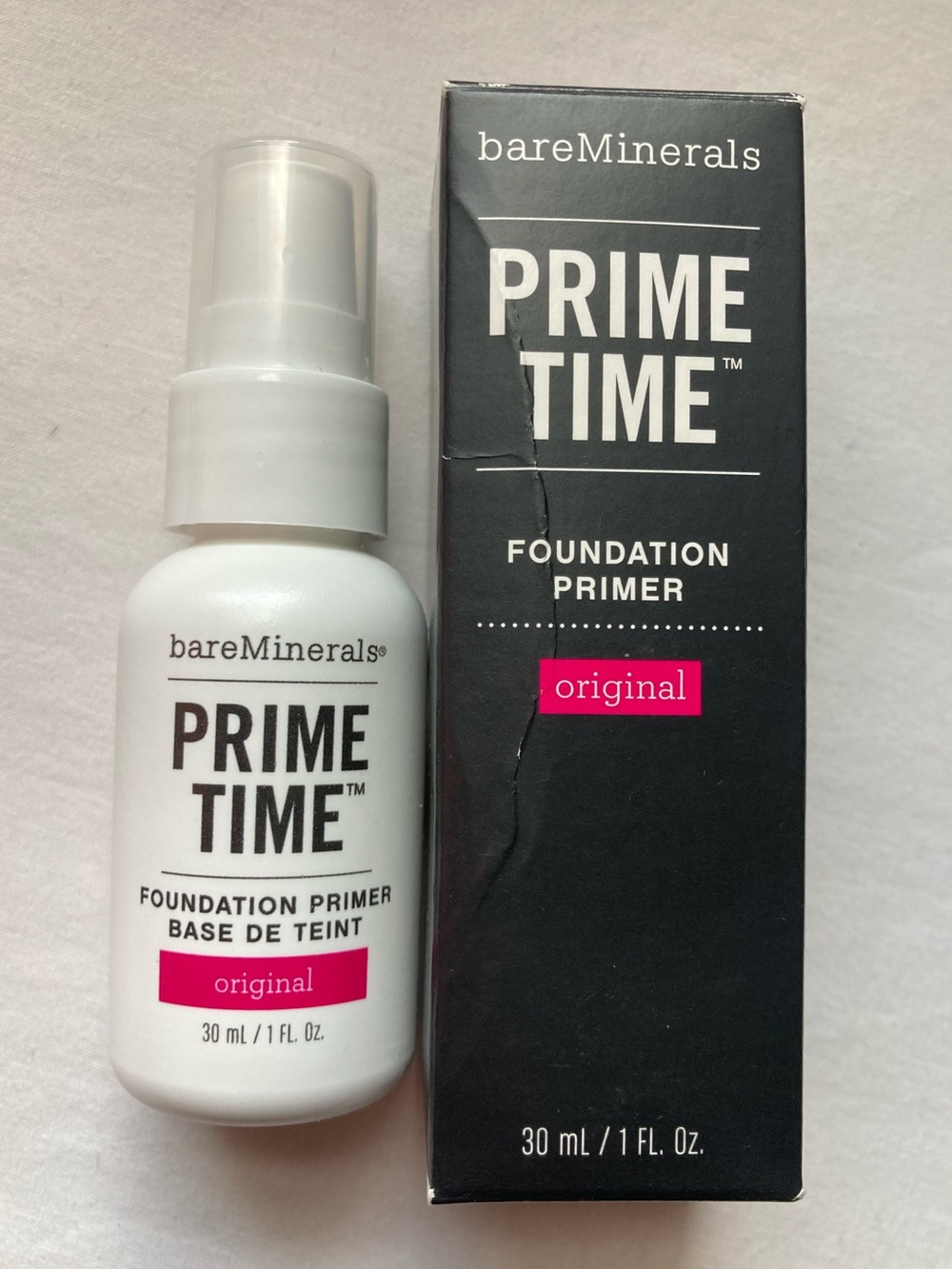 bareMinerals Prime Time Foundation Primer / Full size 1 oz.
